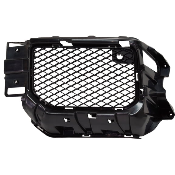 Front Bumper Grille Compatible with MERCEDES BENZ G-CLASS 2013-2017 Left Driver Side Frame Cover Outer Textured Black (G63/G65 2013-2017)/(G550 2016-2017)