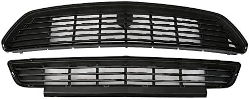 Autoelements Front Bumper Grille Assembly With Molding For 2010-2013 Camaro SS 8 Cyl - 3 Piece Set