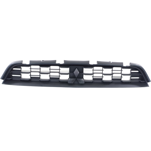 Front Bumper Grille Compatible with MITSUBISHI OUTLANDER SPORT/RVR 2013-2015 Upper Textured - CAPA Certified