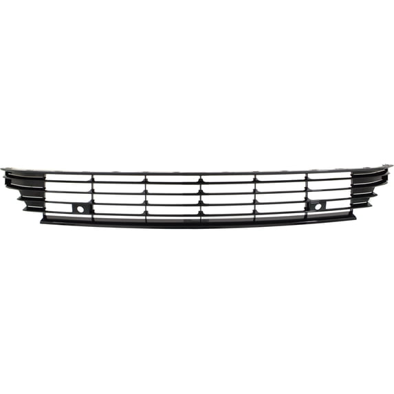 Front Bumper Grille Compatible with VOLKSWAGEN PASSAT CC 2013-2017 Black with Parking Aid Snsr Holes