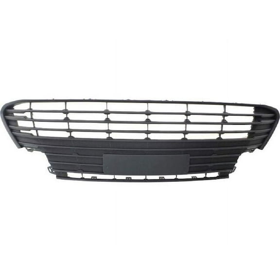 Front Bumper Grille Cover - Matte Dark Grey - Compatible with 2014 - 2016 Scion TC 2015