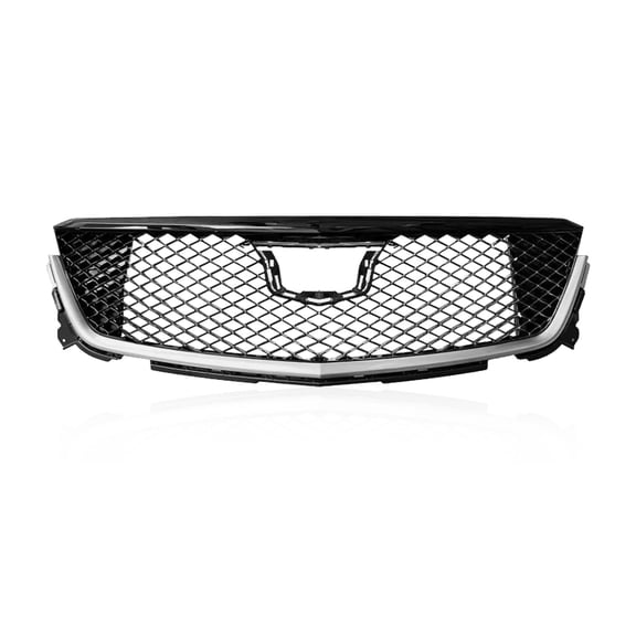 Front Bumper Grille Grill Honeycomb For 2020-2023 Cadillac CT4 Gloss Black