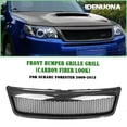 thumbnail image 1 of Front Bumper Grille Grill Mesh Kit For Subaru Forester 2009-2013 Black, 1 of 7