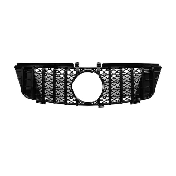 Front Bumper Grille Grills For Mercedes-Benz W164 ML class ML320 ML350 ML450 ML500 2005-2008 Facelift ABS GT Racing Grill