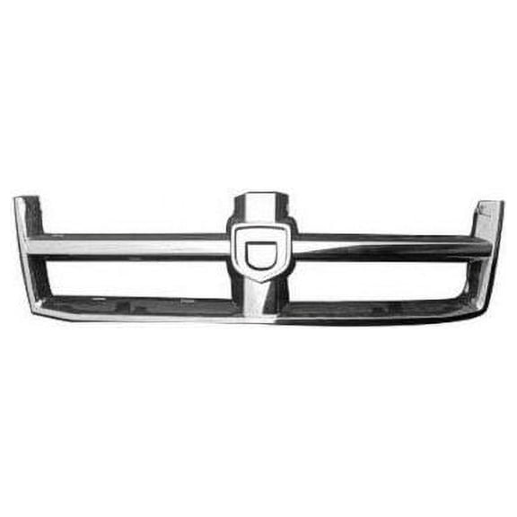 Front Bumper Grille Insert - Compatible with 2008 - 2010 Dodge Grand Caravan 2009