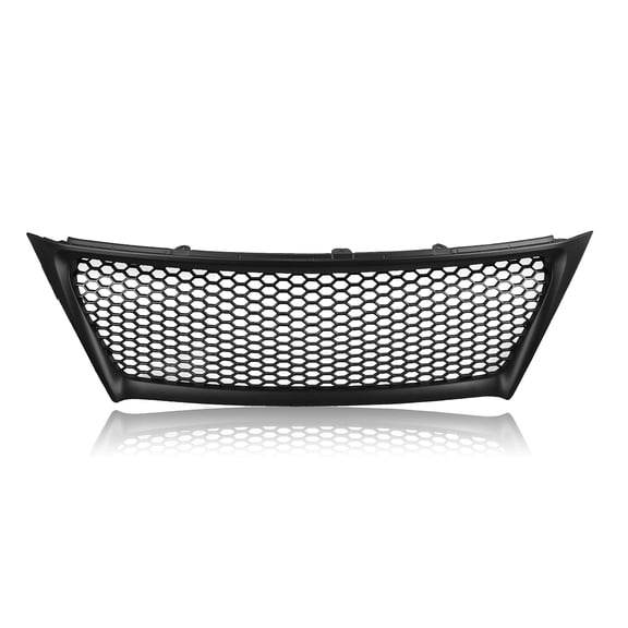 Front Bumper Grille Mesh Center Grill For Lexus IS250 2011-2013 Matte Black