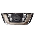 thumbnail image 1 of Front Bumper Grille W/Chrome For 2017 2018 Nissan Rogue 852263SH0A NI1200281, 1 of 5