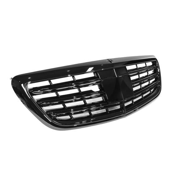 Front Bumper Grille With Camera Hole For 2013-2020 Mercedes Benz S450 S560 S600L