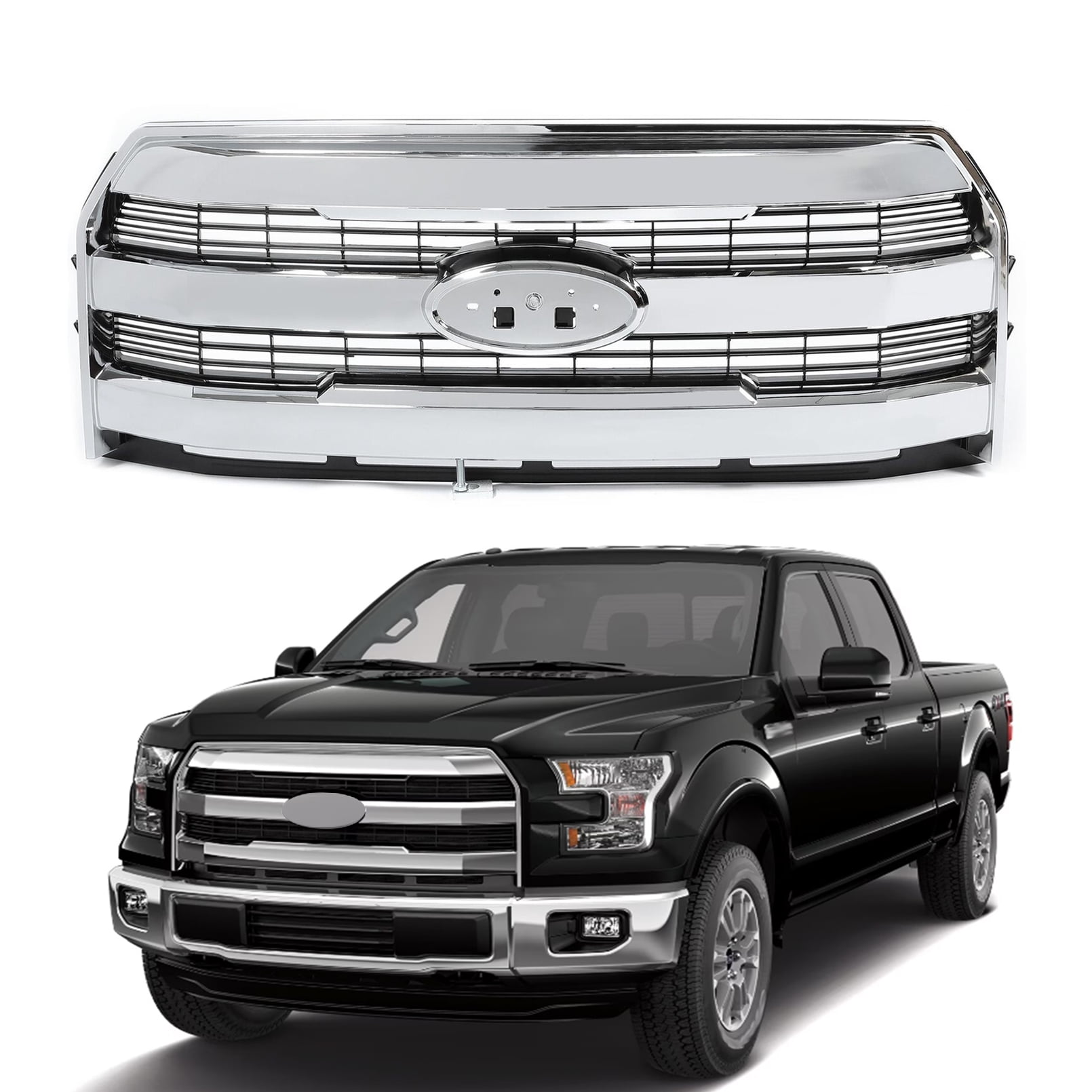 フォード F-150 2015 2016 2017 ABS 車 フェンダー フレア エクストラ ワイド ボディ ホイール アーチ F150 フェンダ フェンダーフレア 4個入り フォード F-150 2015 2016 2017 フロント