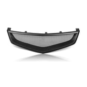 Front Bumper Hood Grille Grill For Accord 7 Euro R Acura TSX CL9 2006-2008 Matte Black