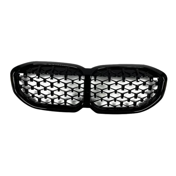 Front Bumper Inlet Grille Diamond Grill For BMW 1 Series F40 116i 118i 120i 128ti M135i xDrive 2019 2020 2021 2022 2023