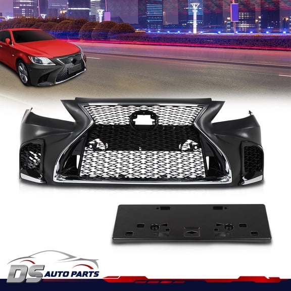 Front Bumper Kit Fit For 2007-2009 Lexus LS460 to 18+ LS F-Sport Style NEW