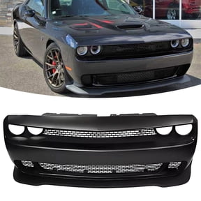 Front Bumper Kit Fit for 2015-2023 Dodge Challenger Hellcat Style w/Grille Lip