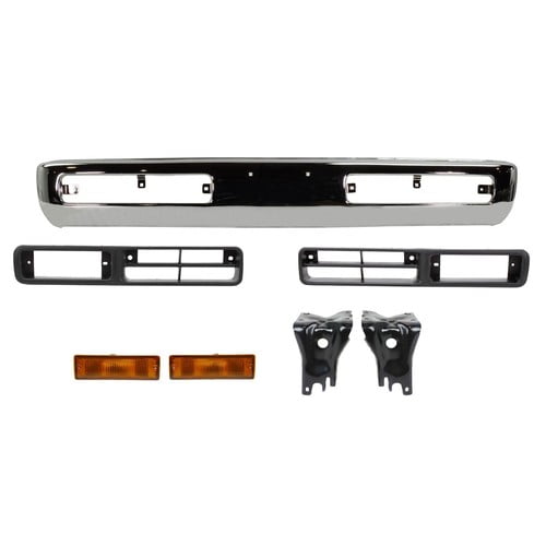 Front Bumper Kit For 1996-1997 Nissan Pickup Chrome