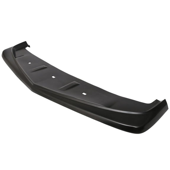 Front Bumper Lip Fits 10-13 Chevrolet Camaro V8 SS Unpainted Black PU