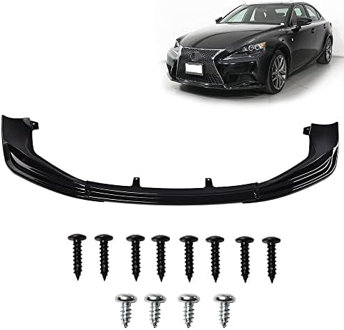 TR Style Carbon Fiber Front Lip Spoiler For 2014-2016 Lexus IS F-Sport Models