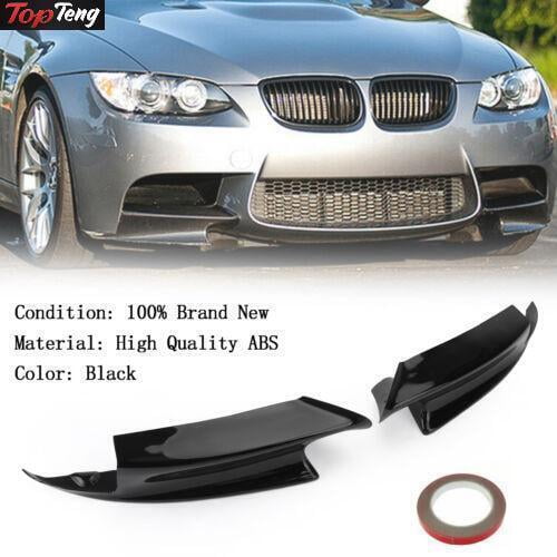 Front Bumper Lip Splitter Fits 08-13 BMW E90 E92 M3 Competition Performance