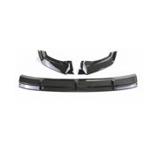 Front Bumper Lip Spoiler Splitter Diffuser Body Kit Tuning ABS Canard Lip Protector Cover for Volkswagen Tiguan MK2 2017-2020
