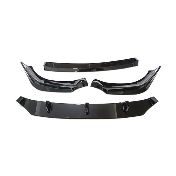 Front Bumper Lip Spoiler Splitter For BMW X6 G06 M Sport 2019 2020 2021 2022 Diffuser ABS Body kits