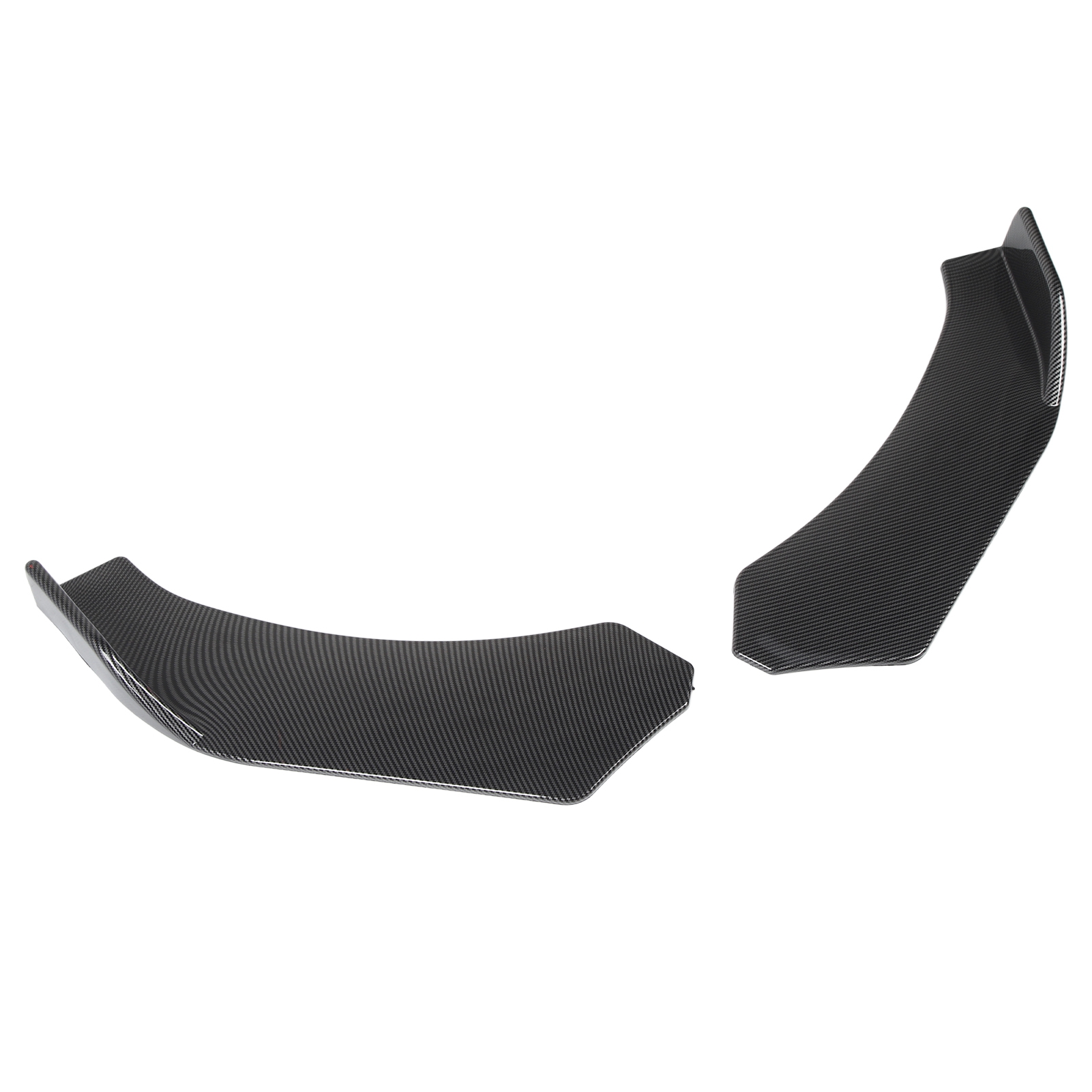 Front Bumper Lip Wrap Angle, Easy Installation Carbon Fiber Pattern