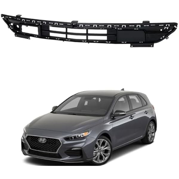 Front Bumper Lower Grille Compatible with 2018 2019 2020 Hyundai ...