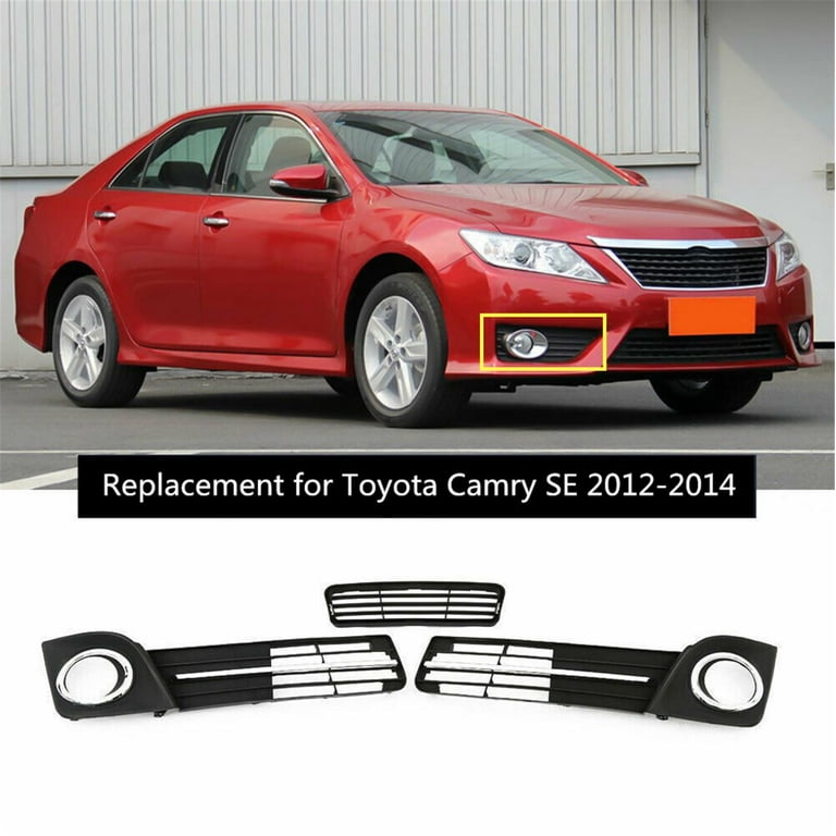 Fog Light Cover For 2012 2014 Toyota Camry Black Front | UAE