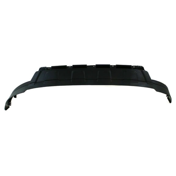 Front Bumper Lower Valance Textured Plastic Panel with Interchange Part Numbers