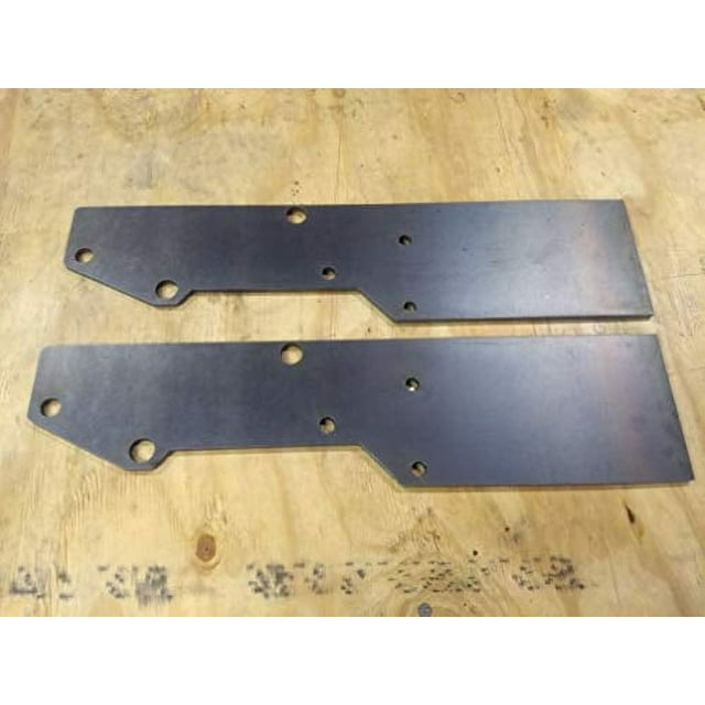 Front Bumper Mounting Plates Extended For the Jeep Cherokee XJ