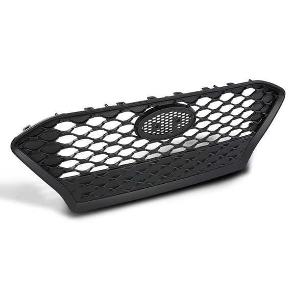 CROSSDESIGN Front Bumper Radiator Grille Fit for Hyundai Kona 2018-2021 Black 86350J9000
