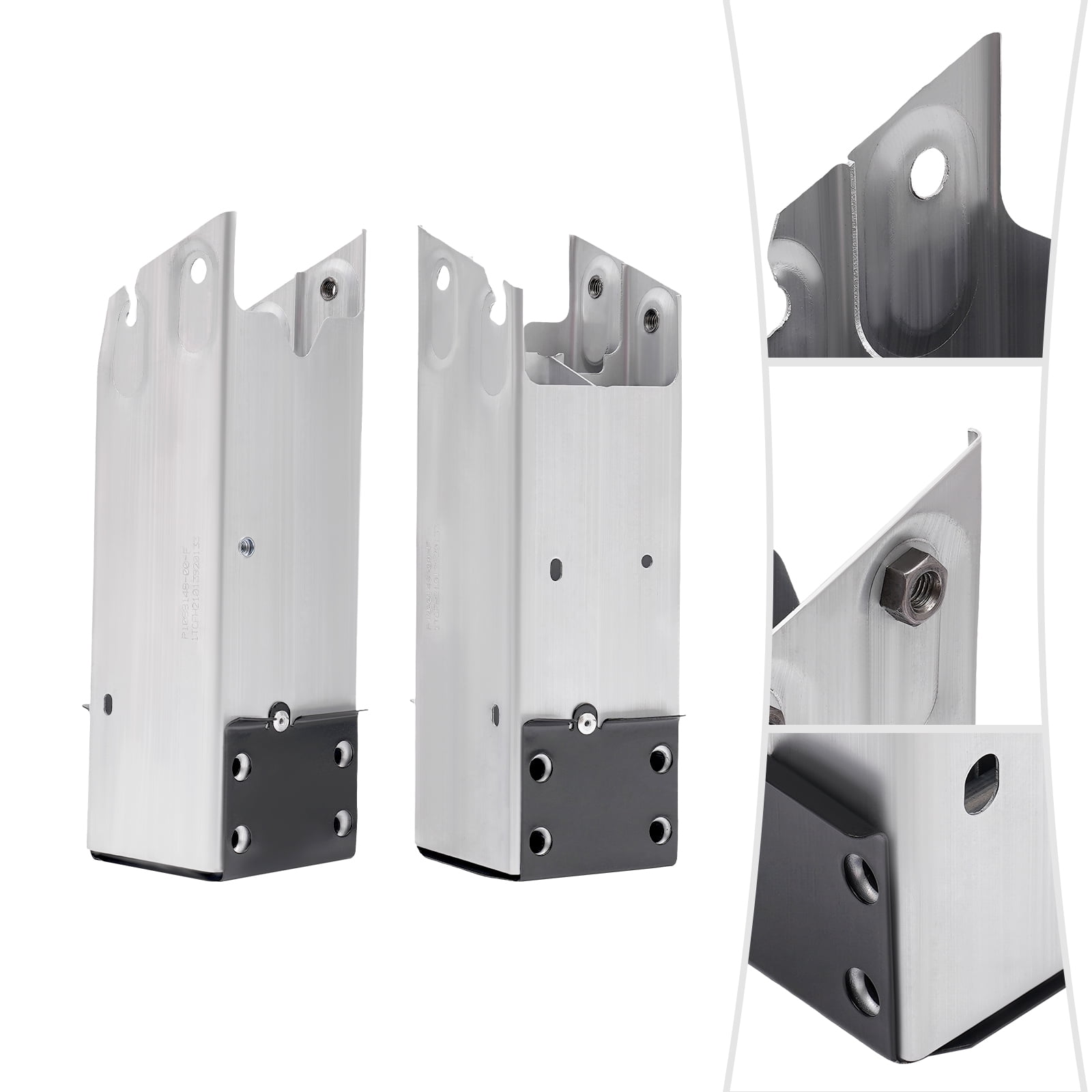 Front Bumper Reinforcement Brackets Left+Right Fit for 20172022 Tesla