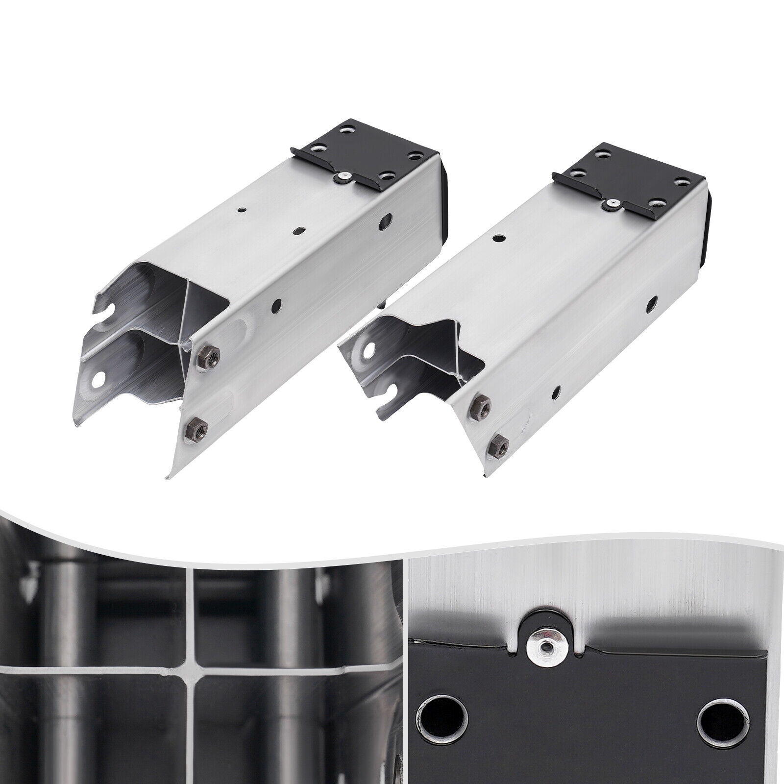 Front Bumper Reinforcement Brackets Left& Right Fit for 20172022 Tesla