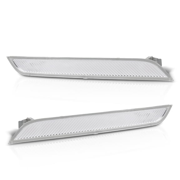 Front Bumper Side Marker Reflector Light White Fit For 2007-2014 BMW X6 E71 E72 X5M