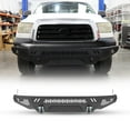 thumbnail image 1 of Front Bumper+Side Wings Compatible with 2007-2013 Toyota Tundra,Suitable For Steel Bumper and Plastic Bumper W/ 2 D Rings & 2 Light,Micro Texture Black Powder Coat, 1 of 9