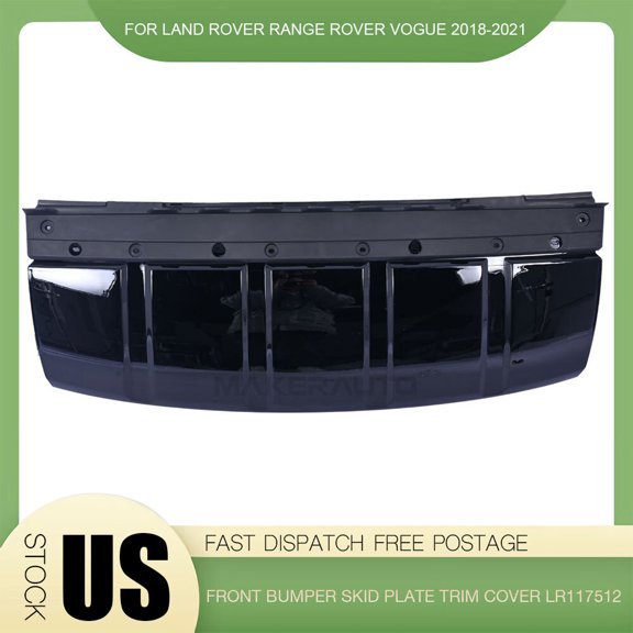 Front Bumper Skid Plate Cover Trim LR117512 For Land Rover Range Rover 2018-2022