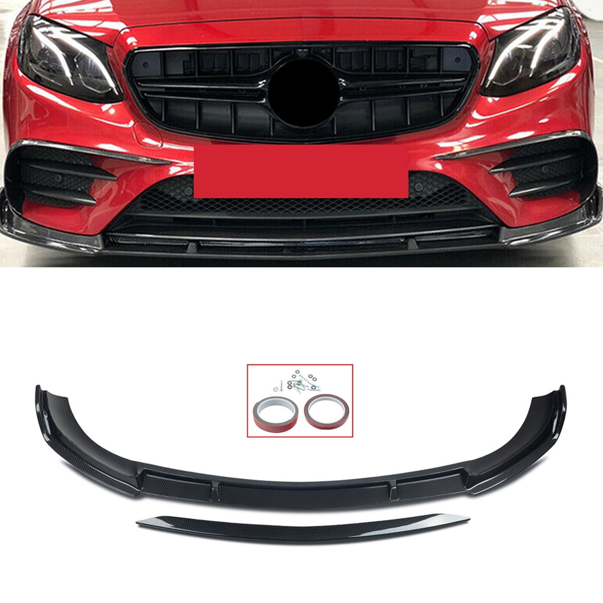 Mercedes C Class Front Splitter