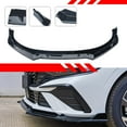 thumbnail image 1 of Front Bumper Splitter Lip Blade Chin Spoiler Upgrade Body Kit Fit For Hyundai Elantra Facelift 2024-2025, 1 of 5