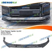 Front Bumper Spoiler Lip Splitter Kit for Toyota RAV4 2026-2027 Gloss Black ABS