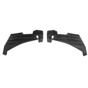 Front Bumper Support Bracket Cover Set Retainer Left Right Pair, 26x19x7 In / 66x48x17.8 Cm Auto Replacement Accessory Part Black