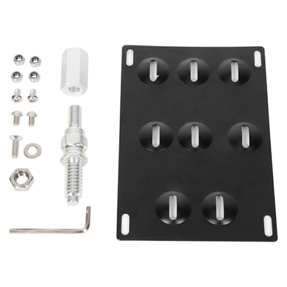 Front Bumper Tow Hook License Plate Bracket For BMW Mini E60 E63 645I 3/5/6/7