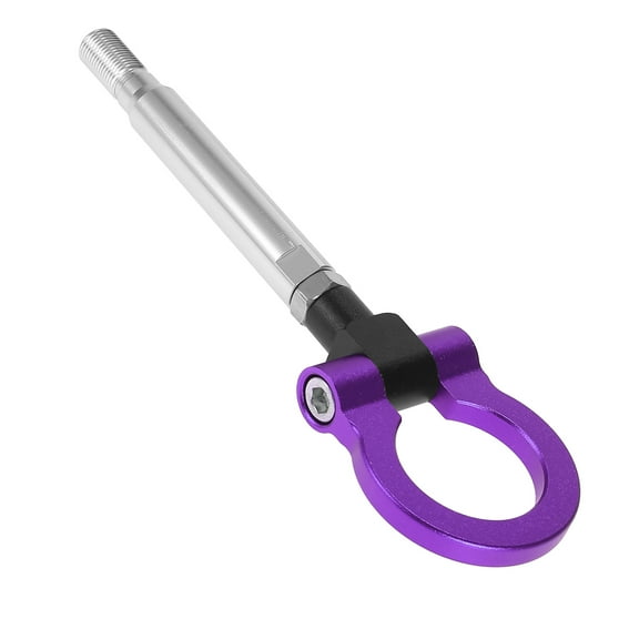 Unique Bargains Front Bumper Trailer Ring Eye Towing Tow Hook for Subaru Purple
