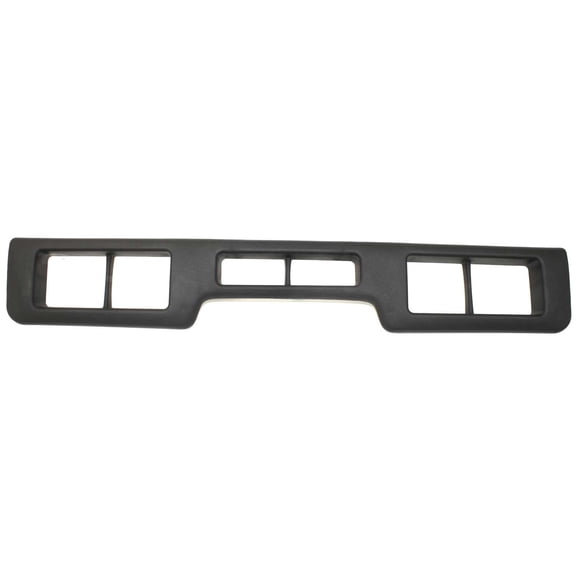 Front Bumper Trim Compatible with FORD F-SERIES 1992-1996 Center Black with Air Holes (1997 F-250HD/F-350)