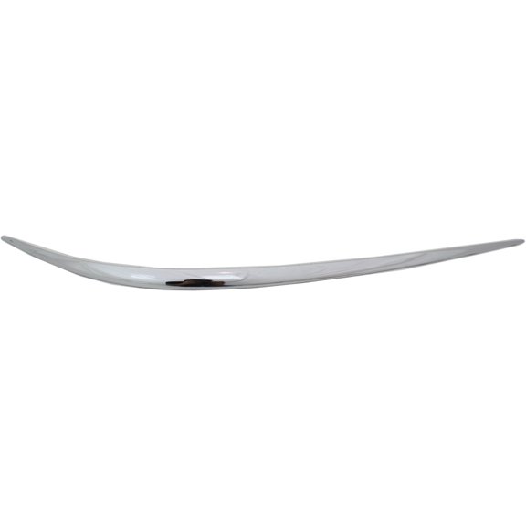 Front Bumper Trim Compatible with MERCEDES BENZ E-CLASS 2003-2008 Right Passenger Side Plastic Chrome (211) Chassis