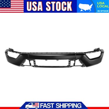Give Your 2021-2024 F-150 A Bold New Look With This Chrome Steel Front Bumper Face Bar From Gearzaar. It's A Direct Fit And Includes Fog Light Holes.