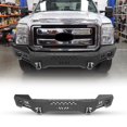 thumbnail image 1 of Front Bumper for Ford F-250/F-350 2011-2016 with Side Wings(B),Heavy Duty Steel Front Bumper with 2 D-Rings, 1 of 10