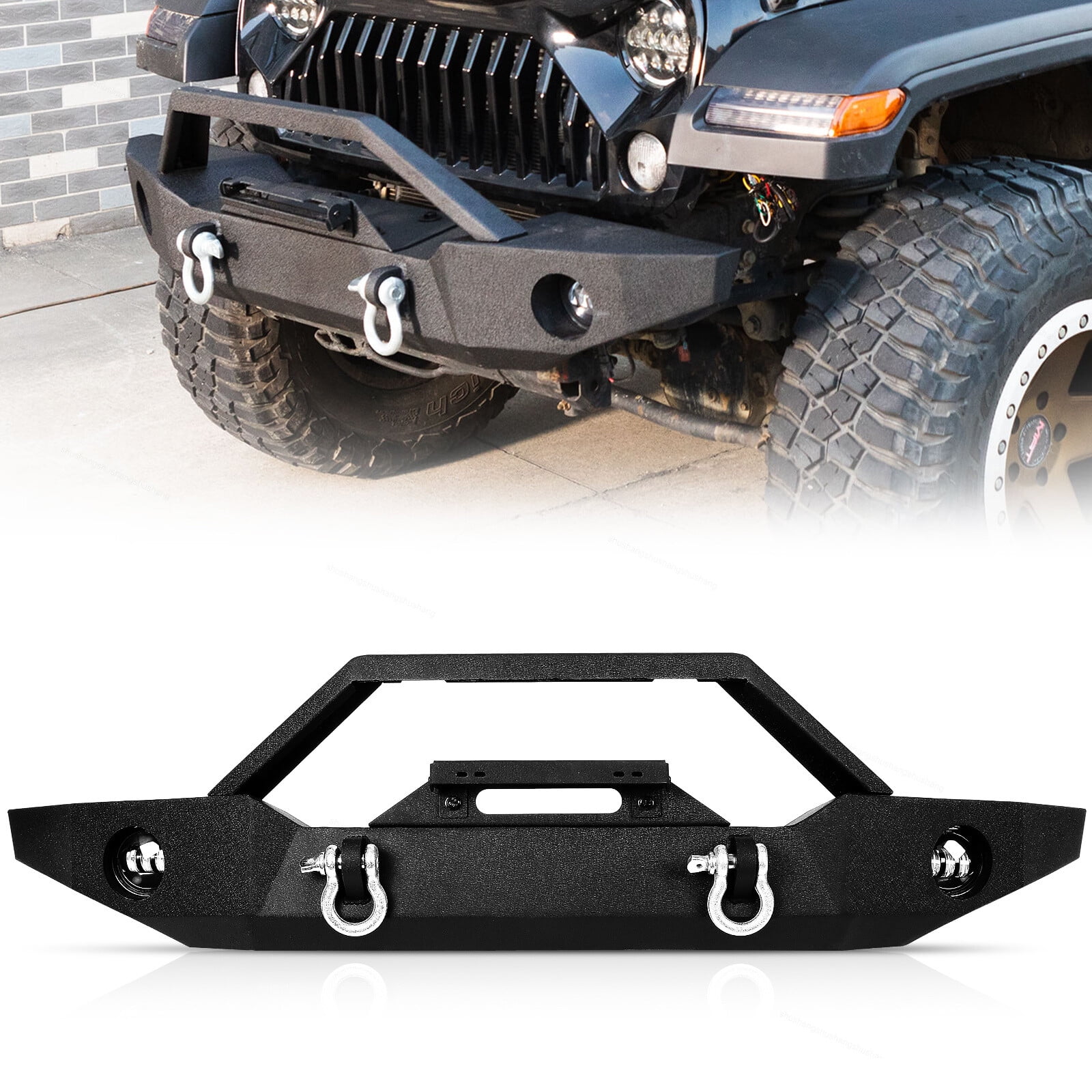 Jeep Wrangler JL & Gladiator JT Winch Front Bumper | Phantom Series