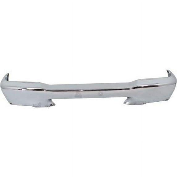 Front Bumper without Pad Holes with Valance Holes for 1999-2000 Ford Ranger, Chrome
