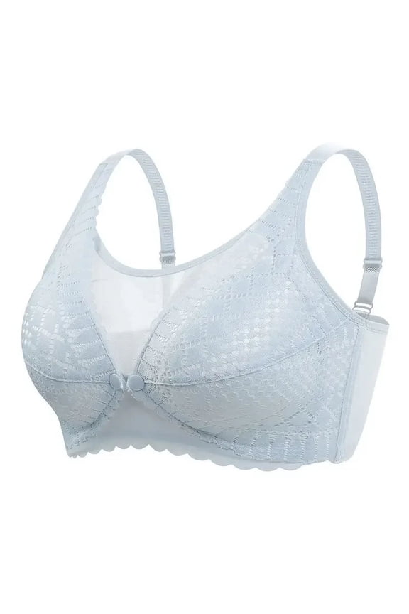 New Front Button Maternity Nursing Bra Adjustable Gathered Underwear Comfortable Breastfeeding Bra for Feeding Pregnant Women Clothe