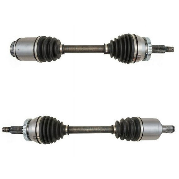 Front CV Axle - Set of 2 - Compatible with 2010 - 2012 Hyundai Santa Fe Automatic Transmission 2011