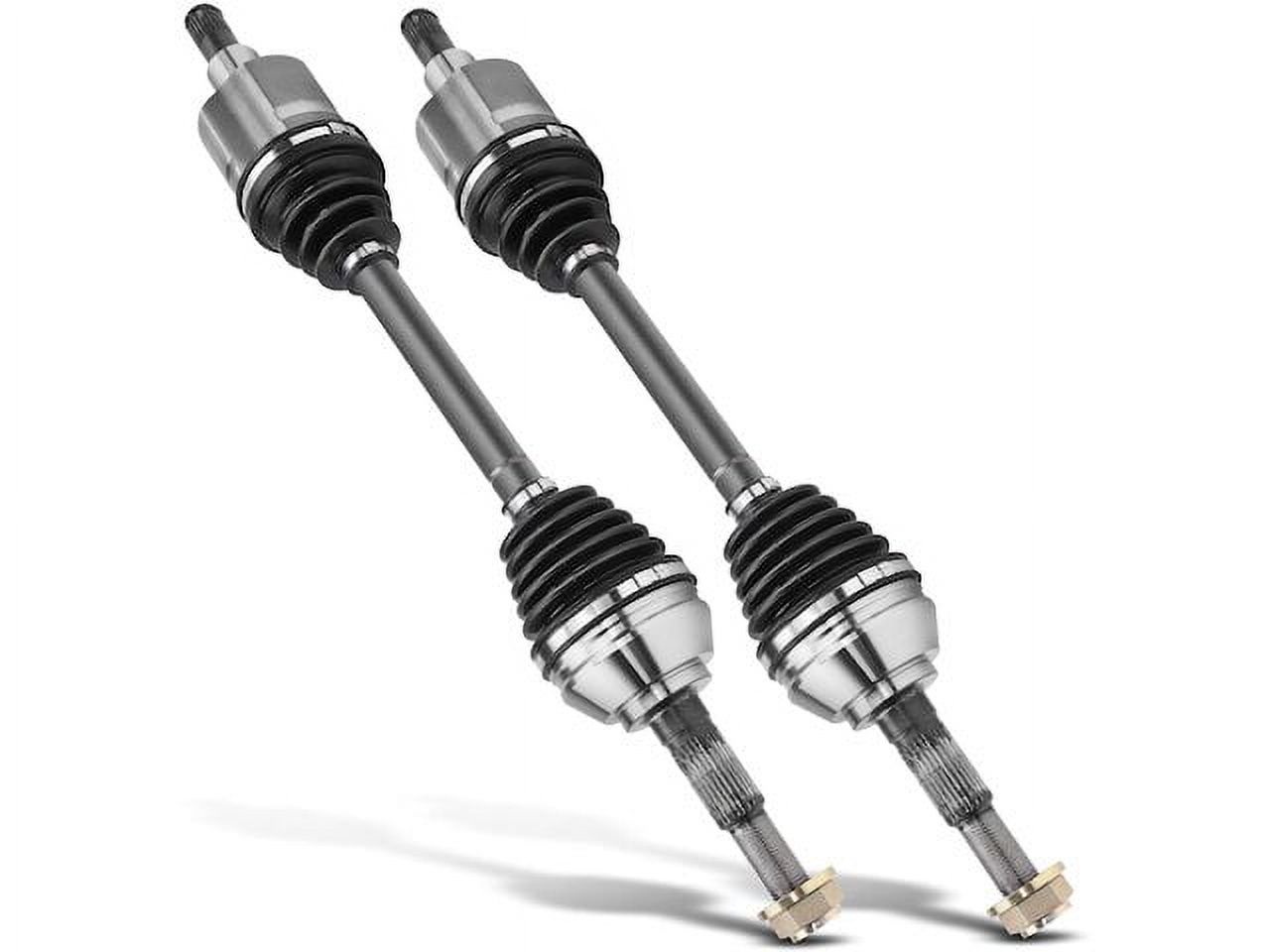 Front CV Axle Shaft Set 2 - Compatible with 2002 - 2009 Chevrolet Trailblazer - Autopart Premium