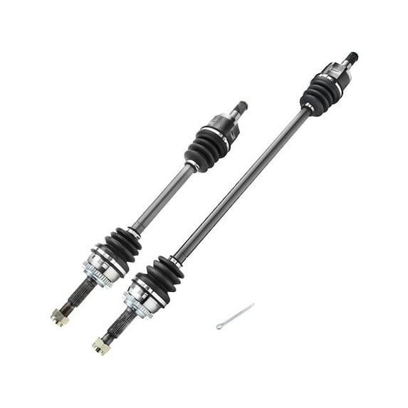 Front CV Axle Shaft Set 2 - Compatible with 2006 - 2011 Kia Rio 1.6L 4-Cylinder 2007 2008 2009 2010